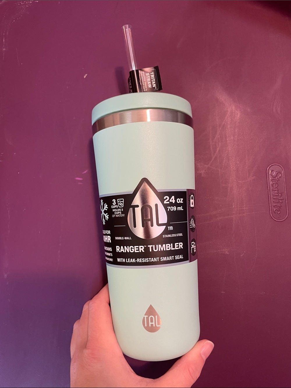 Ranger Tumbler 24oz in Mint